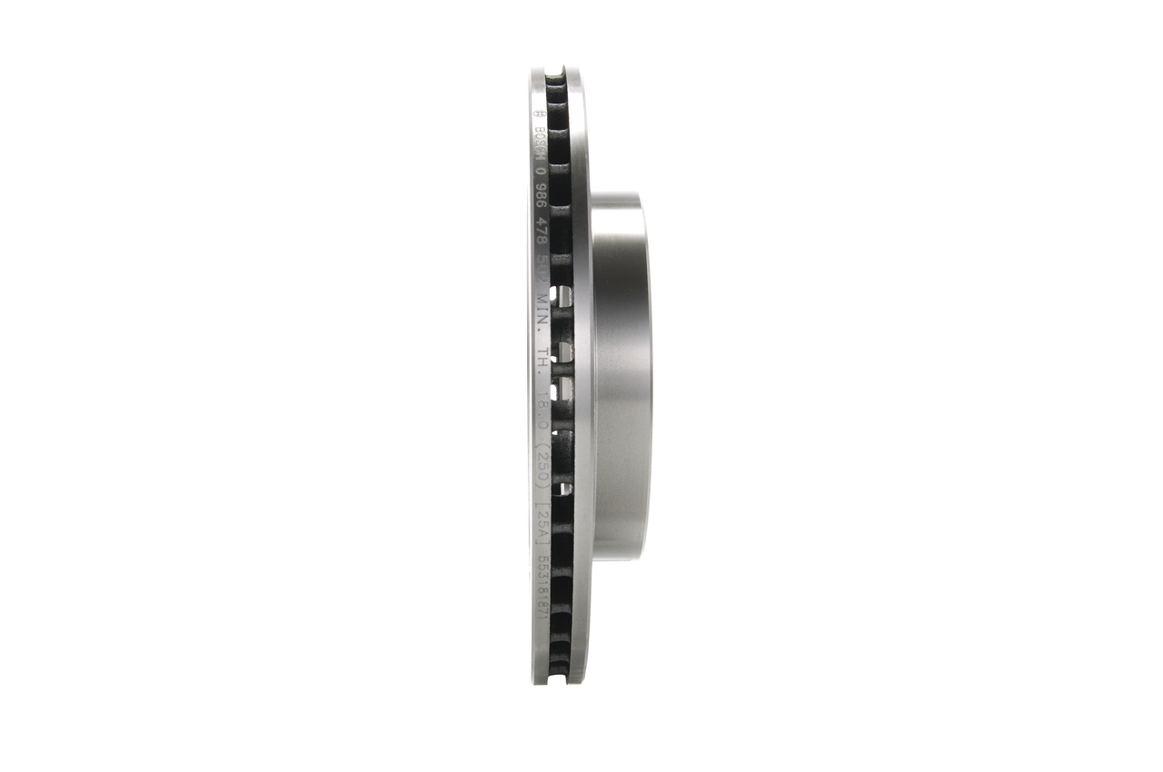 Brake Disc - 0 986 478 502 BOSCH