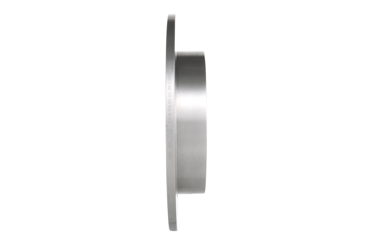 Brake Disc - 0 986 478 539 BOSCH