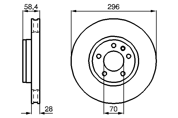 Discofreno - 0 986 478 593 BOSCH