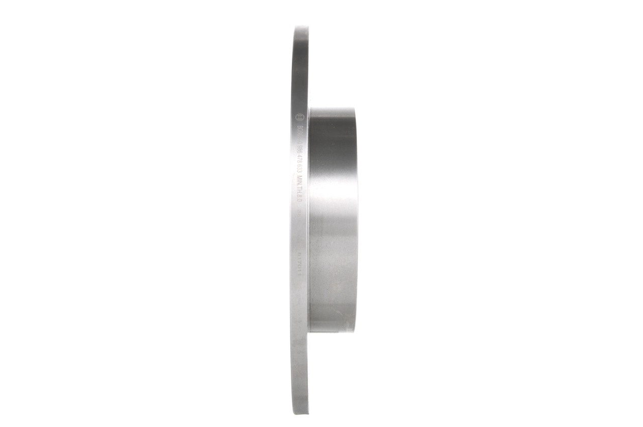 Brake Disc - 0 986 478 633 BOSCH