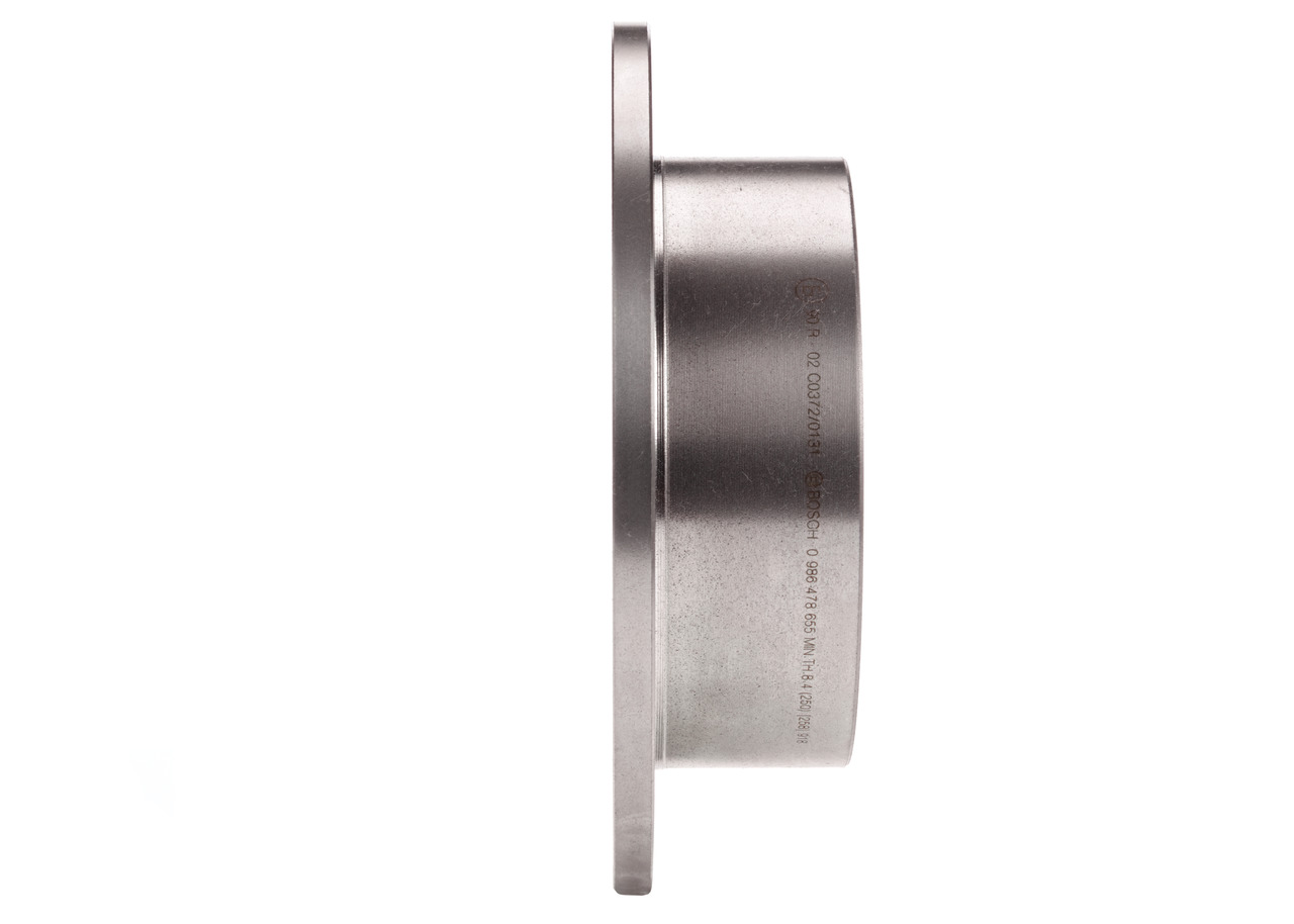 Brake Disc - 0 986 478 655 BOSCH