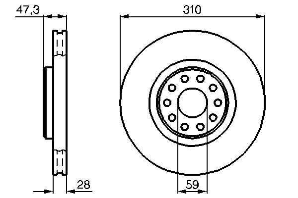 Discofreno - 0 986 478 669 BOSCH