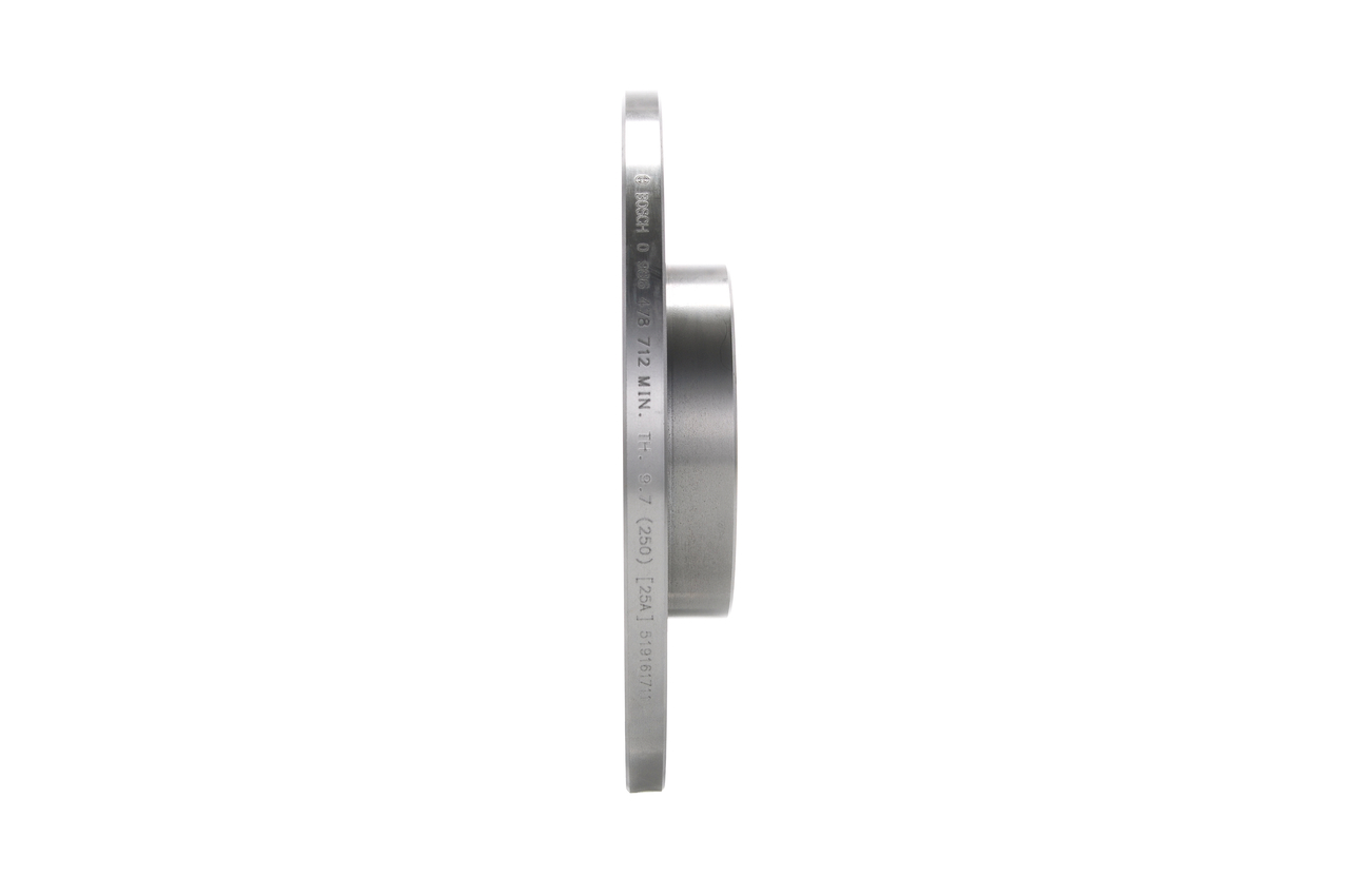 Brake Disc - 0 986 478 712 BOSCH
