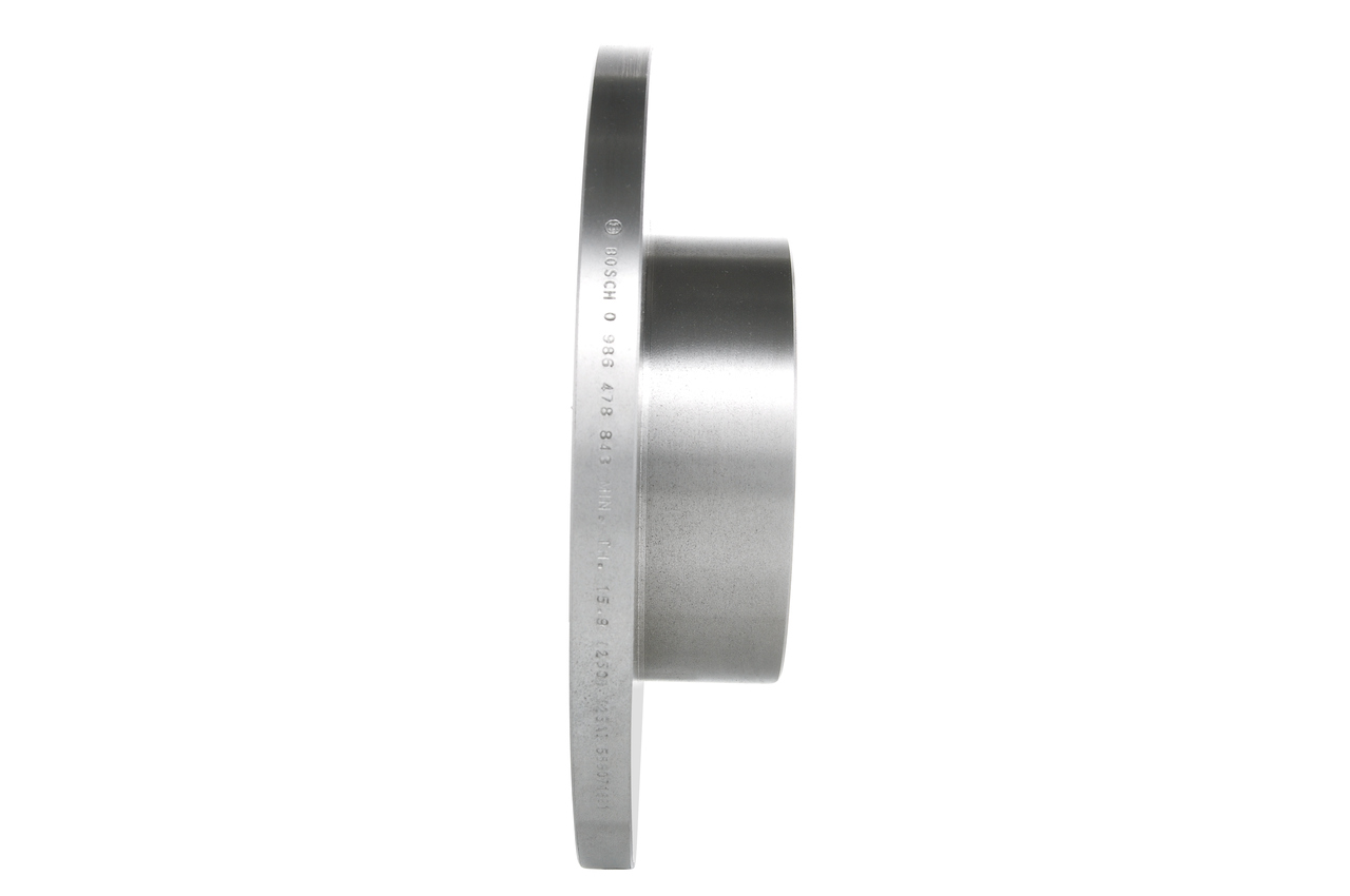 Brake Disc - 0 986 478 843 BOSCH