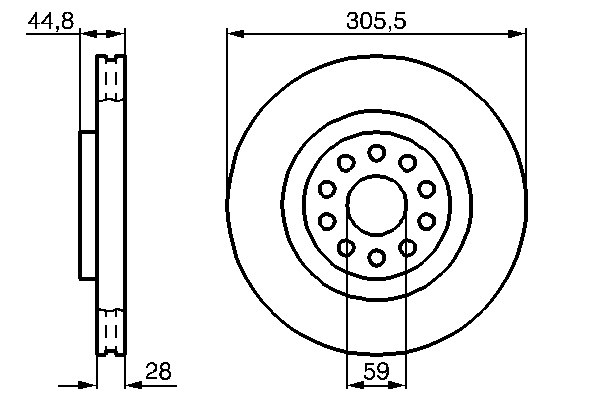 Discofreno - 0 986 478 963 BOSCH