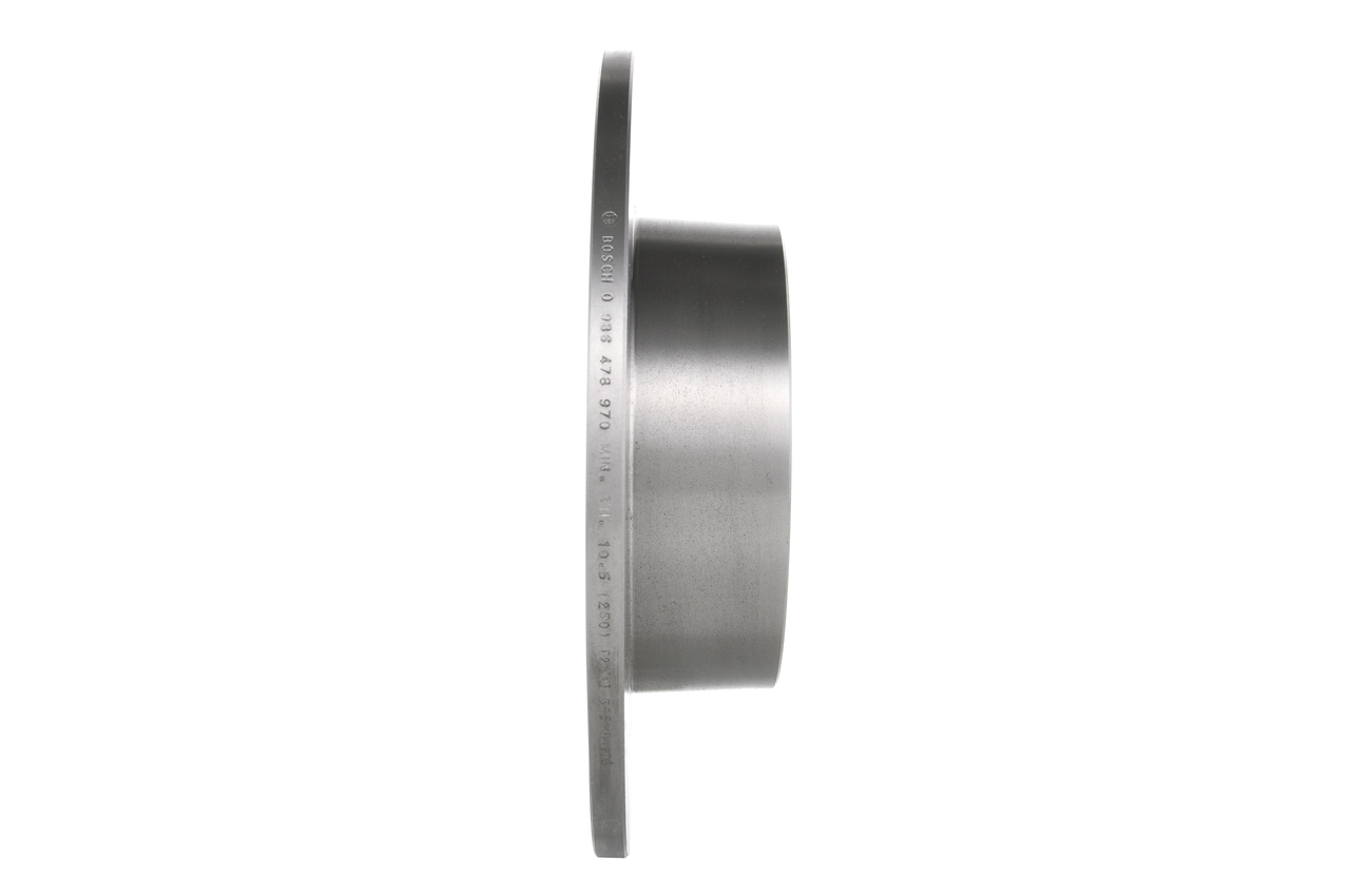 Brake Disc - 0 986 478 970 BOSCH