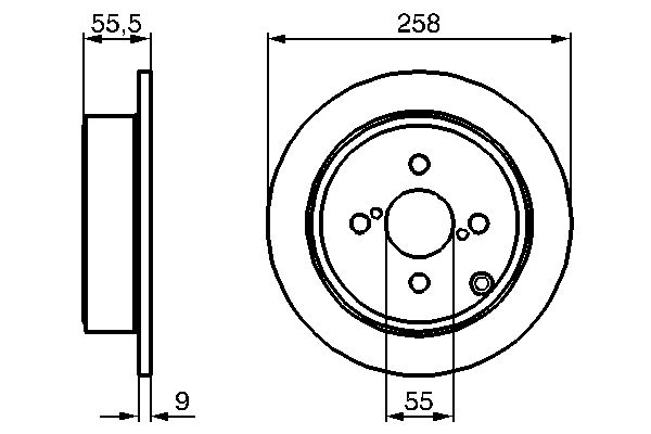Discofreno - 0 986 479 086 BOSCH