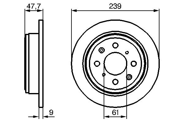 Discofreno - 0 986 479 101 BOSCH