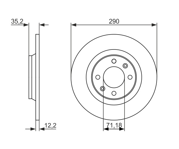 Discofreno - 0 986 479 118 BOSCH