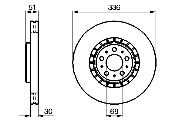 Discofreno - 0 986 479 202 BOSCH