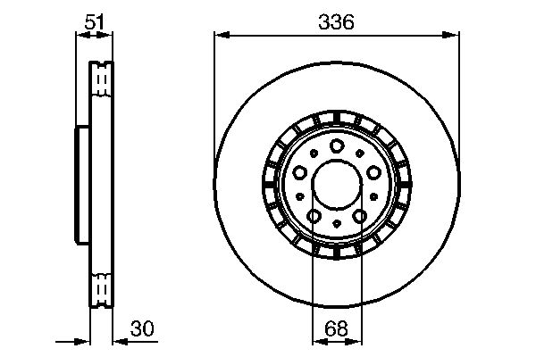 Discofreno - 0 986 479 202 BOSCH