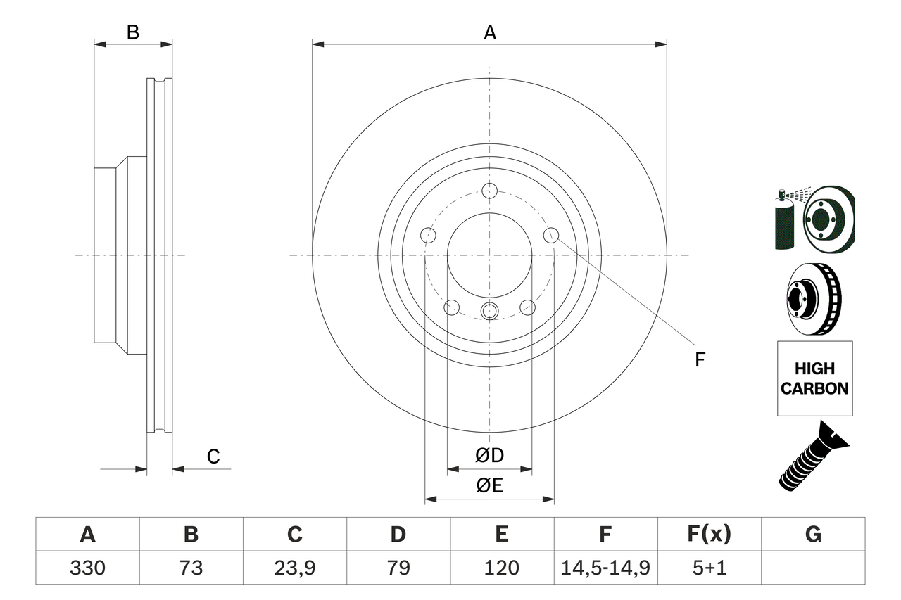 Discofreno - 0 986 479 215 BOSCH