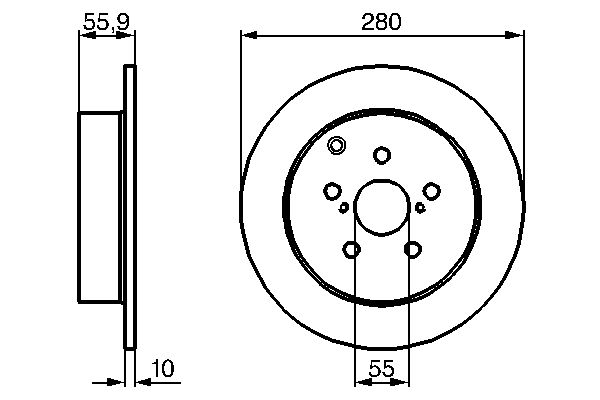Discofreno - 0 986 479 242 BOSCH