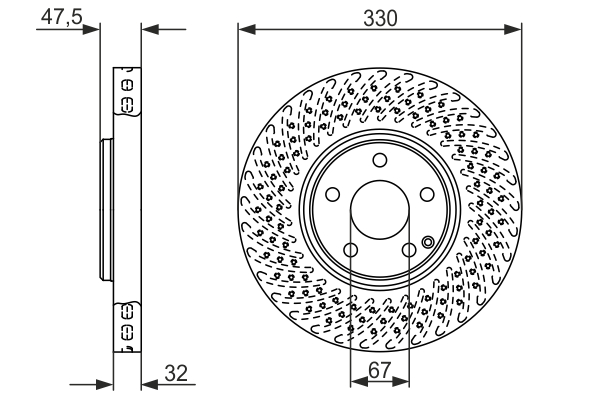 Discofreno - 0 986 479 334 BOSCH