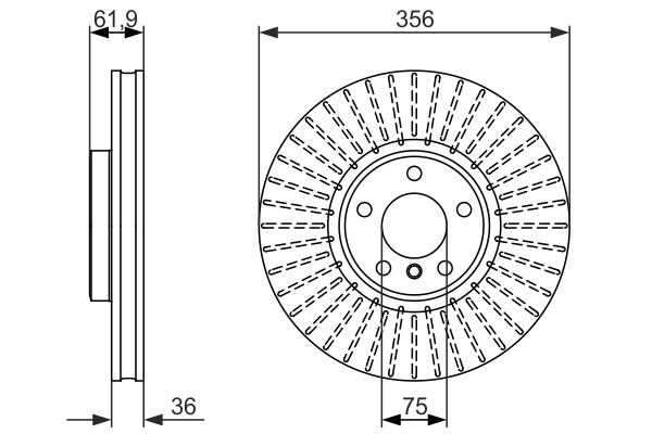 Discofreno - 0 986 479 349 BOSCH