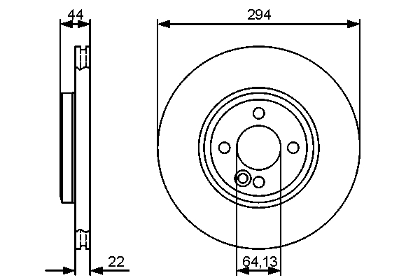 Discofreno - 0 986 479 438 BOSCH