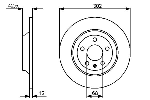 Discofreno - 0 986 479 458 BOSCH