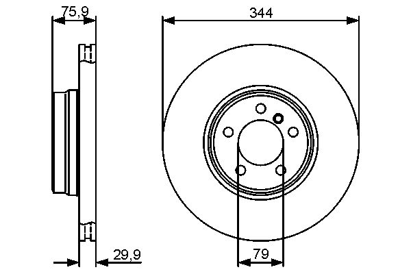 Discofreno - 0 986 479 475 BOSCH