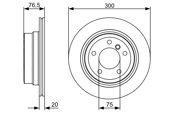 Discofreno - 0 986 479 496 BOSCH