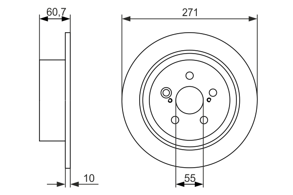 Discofreno - 0 986 479 613 BOSCH