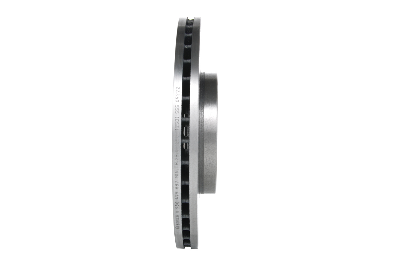 Brake Disc - 0 986 479 637 BOSCH