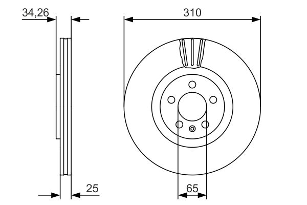Discofreno - 0 986 479 642 BOSCH