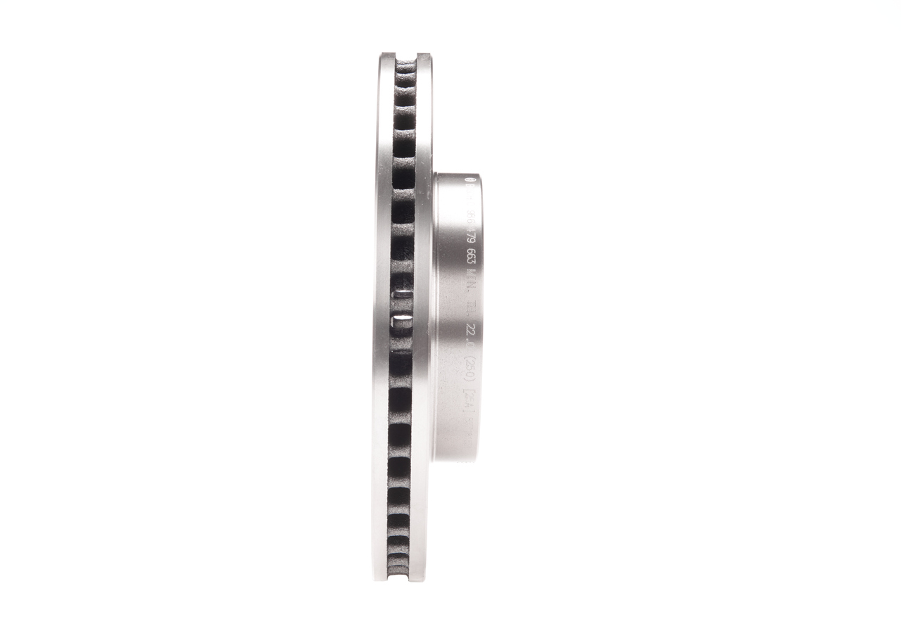 Brake Disc - 0 986 479 663 BOSCH
