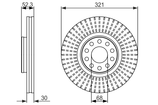 Discofreno - 0 986 479 690 BOSCH