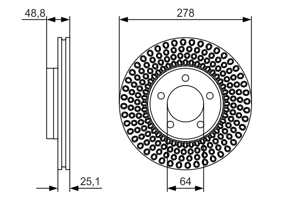 Discofreno - 0 986 479 699 BOSCH