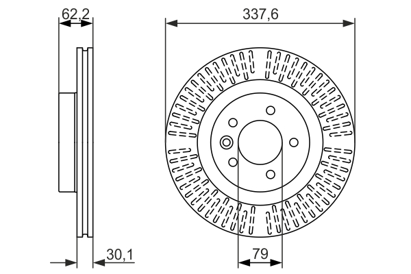 Discofreno - 0 986 479 705 BOSCH