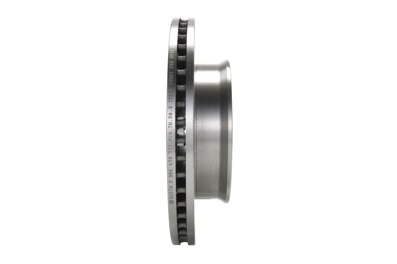 Brake Disc - 0 986 479 711 BOSCH