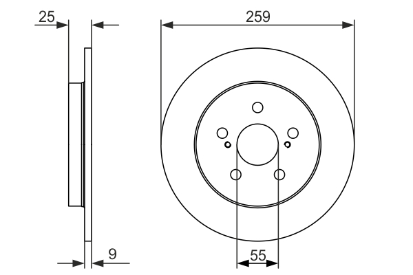 Discofreno - 0 986 479 721 BOSCH