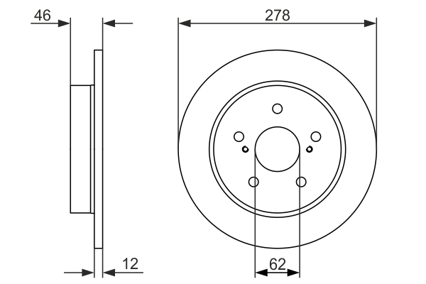 Discofreno - 0 986 479 752 BOSCH