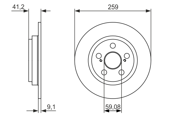 Discofreno - 0 986 479 766 BOSCH
