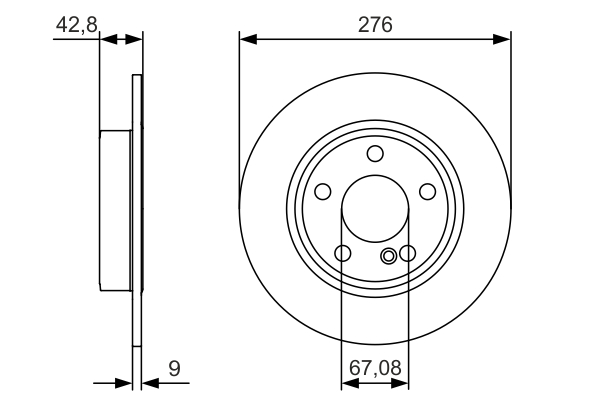 Discofreno - 0 986 479 A03 BOSCH