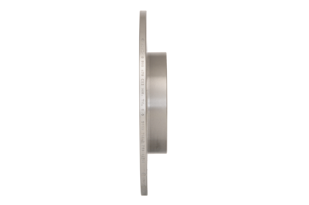 Brake Disc - 0 986 479 C22 BOSCH
