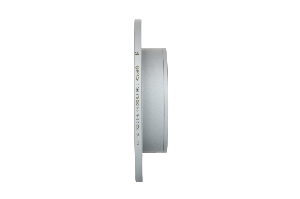 Brake Disc - 0 986 479 D02 BOSCH