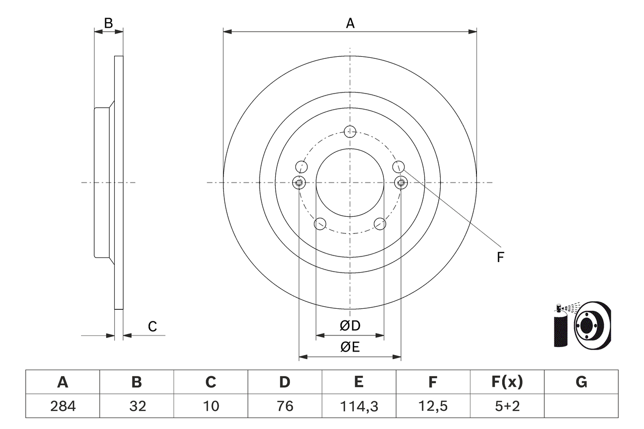 Discofreno - 0 986 479 J22 BOSCH
