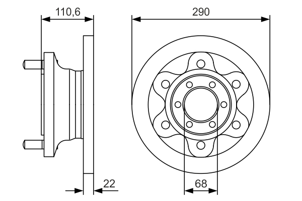 Discofreno - 0 986 479 S95 BOSCH