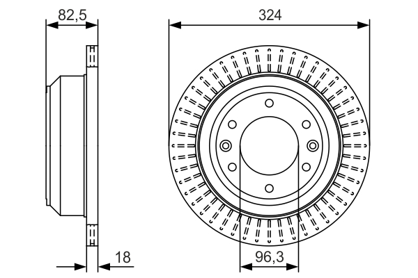 Discofreno - 0 986 479 U29 BOSCH