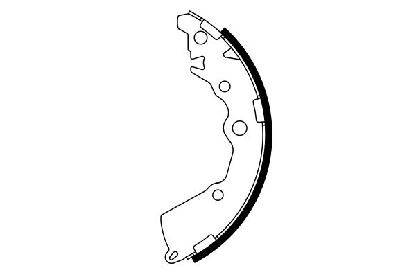 Brake Shoe Set - 0 986 487 797 BOSCH