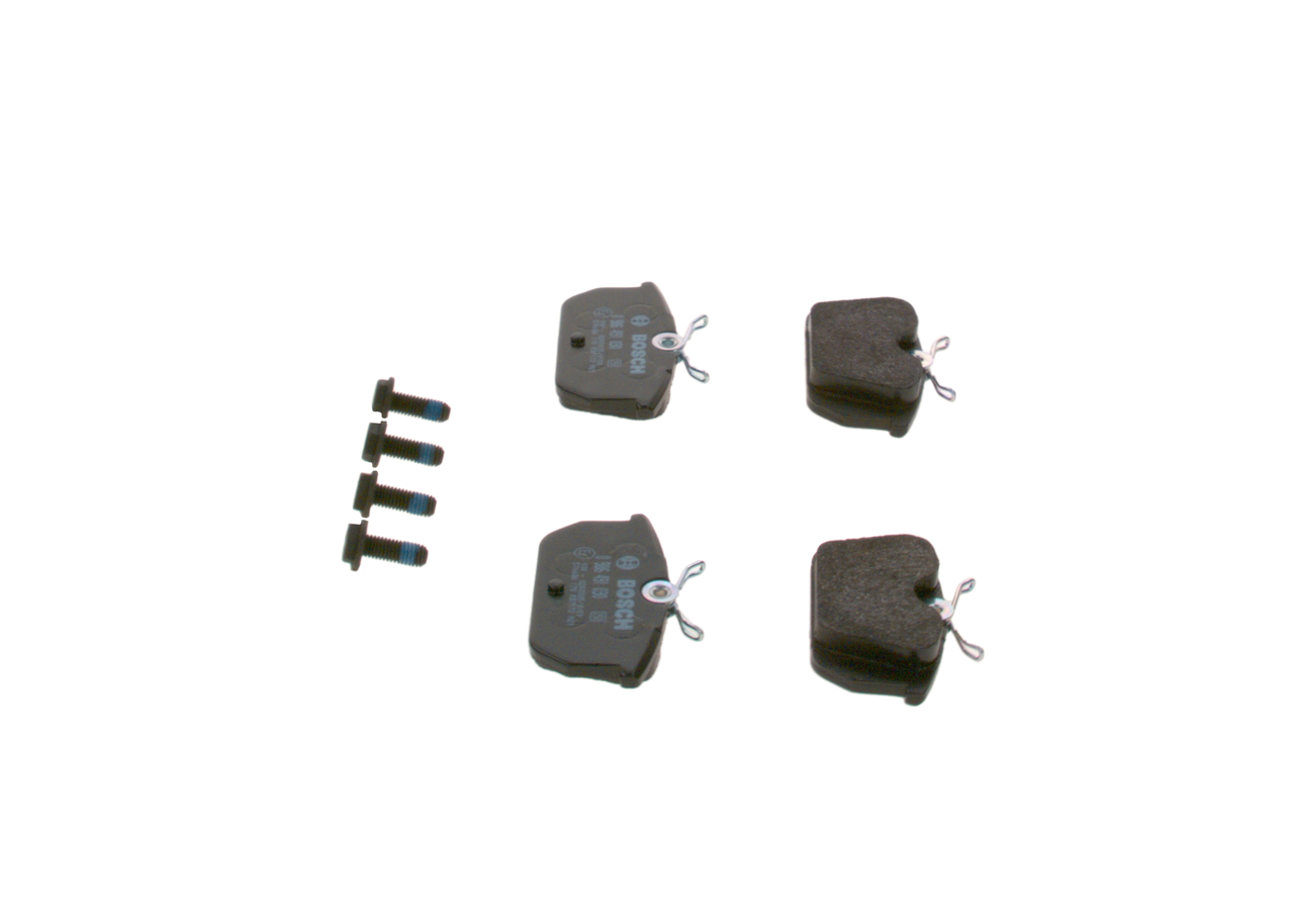 Brake Pad Set, disc brake - 0 986 491 030 BOSCH