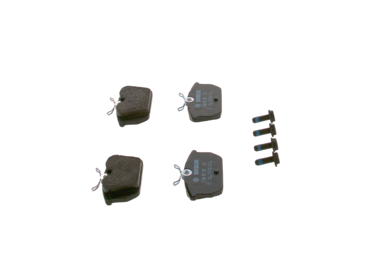 Brake Pad Set, disc brake - 0 986 491 030 BOSCH