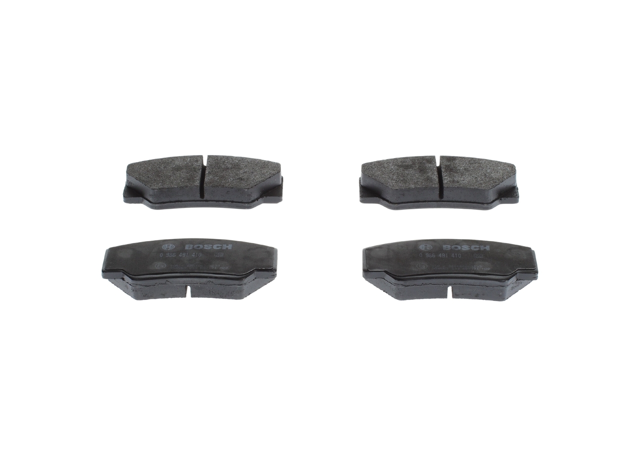 Kit pastiglie freno, Freno a disco - 0 986 491 410 BOSCH