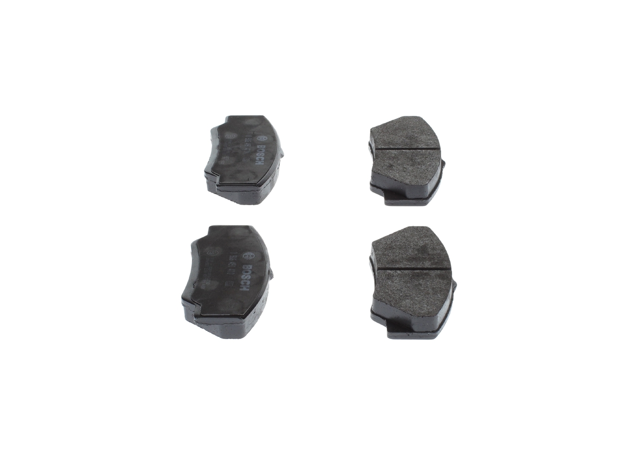 Brake Pad Set, disc brake - 0 986 491 410 BOSCH