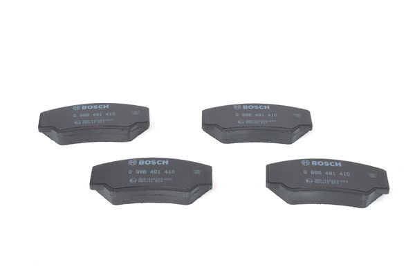 Brake Pad Set, disc brake - 0 986 491 410 BOSCH