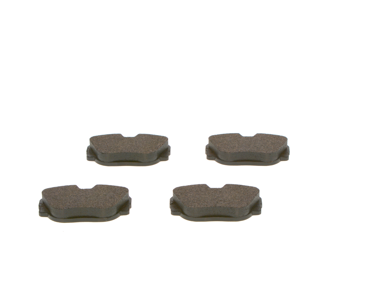 stabdžių trinkelių rinkinys, diskinis stabdys - 0 986 491 730 BOSCH