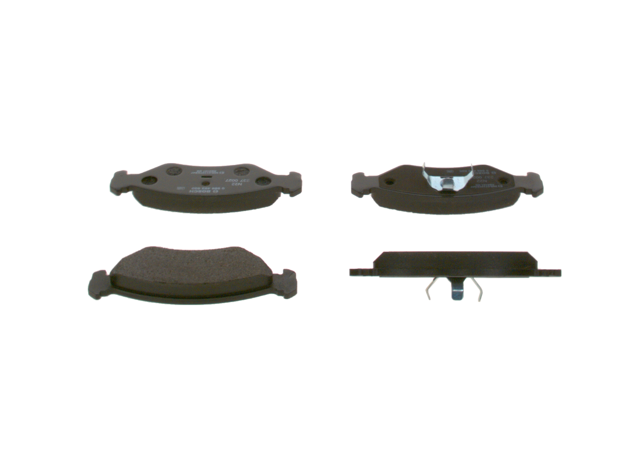 Brake Pad Set, disc brake - 0 986 492 020 BOSCH
