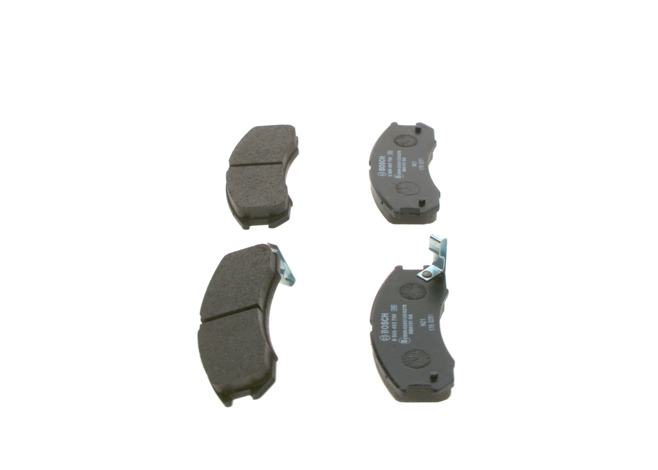 Brake Pad Set, disc brake - 0 986 493 790 BOSCH