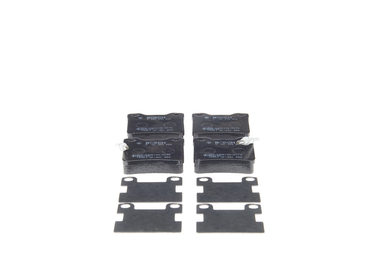 Brake Pad Set, disc brake - 0 986 494 000 BOSCH